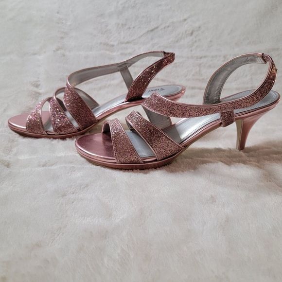 (SOLD) Fioni-Night Sparkle/Glitter Pink 7.5 - Picture 6 of 16